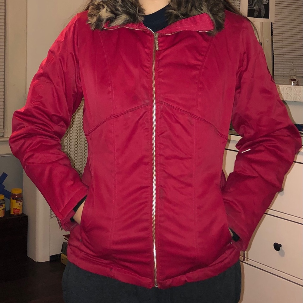 Nils Red Ski Jacket Womens Size 4